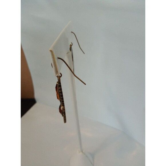 Vintage Earrings Faux Gems & Pearls - Picture 6 of 6